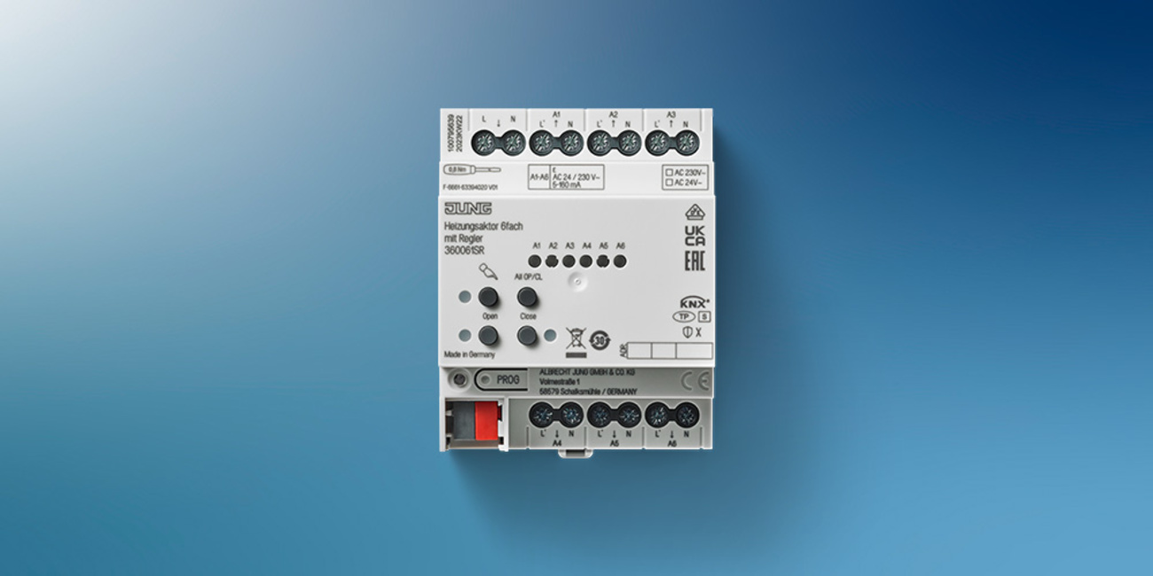 KNX Heizungsaktor 6-fach bei Elektro Lachner e.K. in Wemding