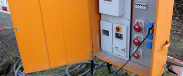 Baustrom bei Elektro Lachner e.K. in Wemding
